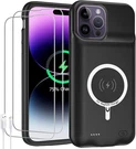 Battery Case For Iphone 14 Pro Max Upgraded 10800MAH Rechargeable Portable. Fixed Price $66.53.