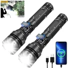 2PACK 99000000LM Super Bright Led Tactical Rechargeable Flashlights. Fixed Price $19.98.