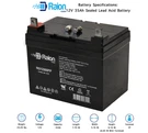 Raion Power Marine Deep Cycle Battery Agm 12V 35AH For Minnkota Trolling. Fixed Price $74.99.
