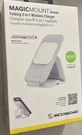 Scosche Magicmount Travel 2-IN-1 Magnetic Dual Wireless Charging Station. Fixed Price $19.49.