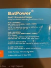 Batpower Proe 2 Portable Charger Model ES7B 98WH Bank Black. Fixed Price $111.70.