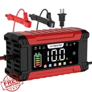 Aiyonfei 12V 10A Smart Battery Charger Maintainer Led Screen Red Car Motorcyc.... Fixed Price $34.99.