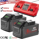 For Milwaukee M18 18V Lithium-ion Extended Capacity 8.0AH Battery 48-11-1860. Fixed Price $68.99.