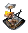 Homedics Indoor 3-TIER Relaxation Tabletop Fountain, Automatic Pump With Powe.... Fixed Price $56.02.