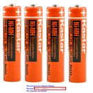 Kastar Ni-mh HR03 Rechargeable Battery For Panasonic 1.2V 400MAH BK40AAABU. Fixed Price $6.89.