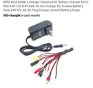 Soshine Rc Battery Charger For 4.8V 7.2V 8.4V 9.6V Nimh/nicd, Model NBP-NS210AC. Fixed Price $22.88.