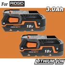 For Ridgid R840085 R840087 Volt 3000MAH Hyper Lithium-ion Battery R840083. Fixed Price $87.98.