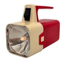 Vintage Ray-o-vac Red & White Flashlight LM1 Made Usa 6 Volt Battery Works. Fixed Price $13.38.
