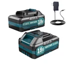 2-PACK 5.0AH Battery Replacement For Makita Compatible With Vo.... Fixed Price $56.37.