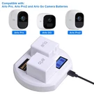 Batmax Rapid Lcd Usb Dual Battery Charging Station For Pro,arlo 2 A.... Fixed Price $33.80.
