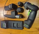 Festool Cdd 12 Fx Drill Full Kit Inc Attachments/batteries/charger. Fixed Price $229.92.