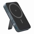 Heyday 5000MAH Magnetic Power Bank W/ Stand Qi Wireless Magsafe Black Open Box. Fixed Price $12.99.