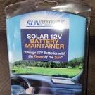 Sunforce 50012, 1.8WATT Solar Charger 12V Battery Maintainer New. Fixed Price $7.50.