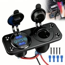 12V-24V Port Car Fast Charger Pd + Dual Qc 3.0 Usb Outlet For Auto Rv Boat Atv. Fixed Price $15.18.