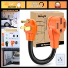 Amp Ev Charger Adapter Cord, 4 Prong Pure Copper, 250V Welder Plug, Heavy Dut. Fixed Price $40.49.