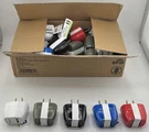 Lot Of 24 Solaray 2.1A Dual Usb Assorted Color Wall Charger Bulk. Fixed Price $88.52.