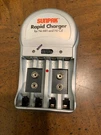 Sunpak Model V-3969 Rapid Charger For Ni-mh And Ni-cd Batteries. Fixed Price $21.99.