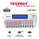 Tenergy TN160 12-BAY Aa/aaa Nimh/nicd Lcd Smart Battery Charger. Fixed Price $39.49.