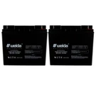 New 2PC 12V 18AH Sla Battery WB12180 For UB12180, WKA12-18NBL. Fixed Price $151.15.