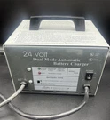 Lester 18330 24 Volt Dual Mode Automatic Wheelchair Battery Charger Untested. Fixed Price $56.25.