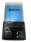 Verbatim 98451 Blue 4200 Mah Portable Power Bank Lithium-ion (li-ion) Battery. Fixed Price $15.99.