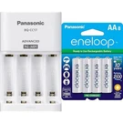 Panasonic Eneloop Battery Charger Bundle With 8 Aa Rechargeable Batteries. Fixed Price $65.17.