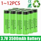 12 Pack 3.7V Rechargeable Button Top Batteries (3500MAH) / Smart Charger Lot. Fixed Price $29.99.