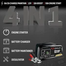 Schumacher Electric 50A 12V Car Battery Charger, Engine Starter & Maintainer - F. Fixed Price $141.85.