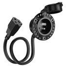 Mictuning 15A Ac Port Plug 12AWG Rv Shore Power Inlet Socket 18'' Extension Wire. Fixed Price $22.50.