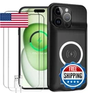 Battery Case For Iphone 15 Pro, Full Encircle 10000MAH High Capacity Rechargeabl. Fixed Price $63.63.