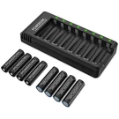 Rechargeable Aa Batteries With Charger, Powerowl Pack Of 2800MAH High Capacity. Fixed Price $31.10.