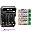 Kastar Battery CMH4 Charger For Panasonic Eneloop Aa BK-3MCCA8BA Stilo 2700MAH. Fixed Price $15.99.