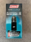 Coleman Speaker Portable Onesource C002/*OPEN Box* New. Fixed Price $29.95.