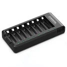 Powerowl 8 Bay Aaa Battery Charger, Usb High-speed Charging, Independent. Fixed Price $21.35.