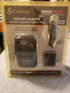 Cobra Micro Talk Fa-ch Desktop Charger + Cigarette Lighter Plug. Fixed Price $19.99.