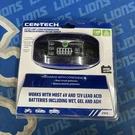 Centech 6/12V Amp 3 Stage Microprocessor Automatic Battery Charger. Fixed Price $32.99.