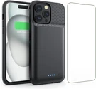 Battery Case For Iphone 15PRO 6.1INCH Real 7500MAH Ultra Slim Portable 15W Fast. Fixed Price $44.51.