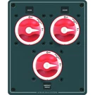 Blue Sea 8280 Panel Dc Parallel 3 Switches. Fixed Price $228.60.