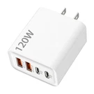 120W 4-PORT Usb Fast Wall Charger Block Cell Phone 17 16 15 13 11 X Ipad. Fixed Price $6.90.