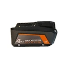 Ridgid 18V 4AH Lithium-ion Battery TM2430 Black Power Tool. Fixed Price $40.00.