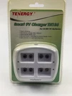 Tenergy TN136 4 Bay 9V Smart Battery Charger For Nimh Rechargeable. Fixed Price $14.36.