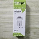 Hottips Dual Usb-c Fast Charging Car Charger White 12-24V Ports. Fixed Price $10.57.