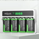 Hiquick 4PCS 9V Rechargeable Batteries W/ Lcd Charger For Nimh Nicd Li-ion. Fixed Price $21.59.