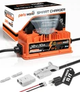 Lithiumlogic 12V 10A LIFEPO4 Charger With SB50 Anderson Plug & Accessory Wires. Fixed Price $99.99.