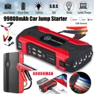 Portable 99800MAH Car Starter Booster Jumper Box Power Bank Battery Charger. Fixed Price $27.99.