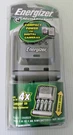 Energizer E2 Recharge Universal 4 Battery Charger. Fixed Price $9.99.