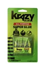 Instant Krazy Glue 4 Single-use Tubes. Fixed Price $8.41.