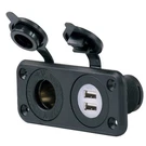 Marinco Dual Usb & Rec W/pl #12VCOMBO. Fixed Price $39.17.