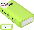 Portable Power Station With Outlet, 65W/110V External Battery Pack 24000MAH/8. Fixed Price $144.86.