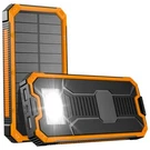 Tactech 10,000 Mah Usb-a/usb-c Solar Power Bank With Led Flashlight (ETTPB10). Fixed Price $49.00.